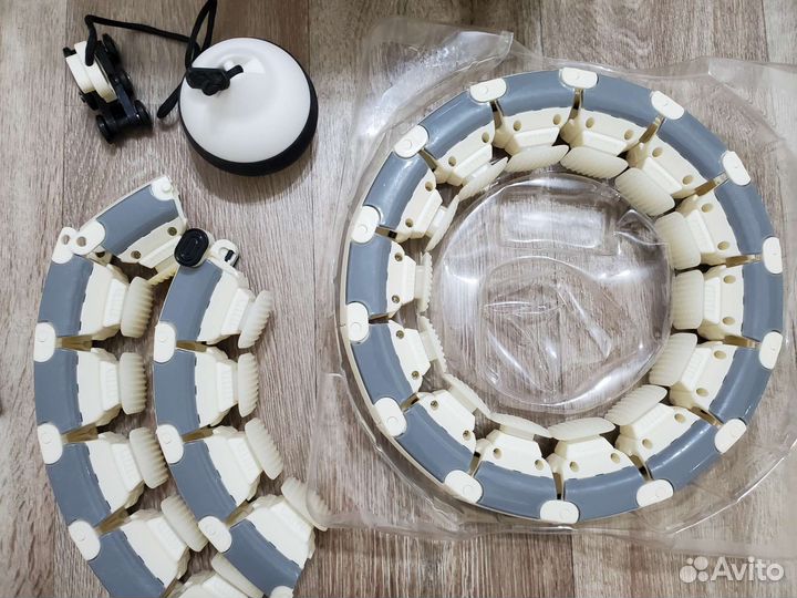 Массажный обруч с утяжелителем для похудения