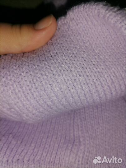 Шапка зимняя для девочки 4-5 лет