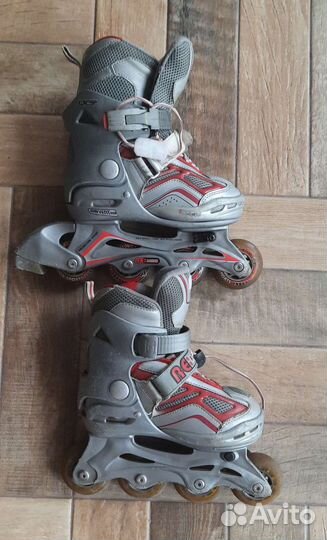 Роликовые коньки детские раздвижные