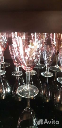 Фужеры бокалы стопки рюмки СССР