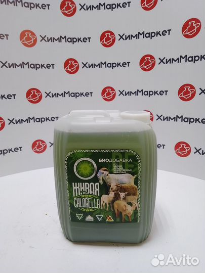 Биодобавка для животных «Живая chlorella»