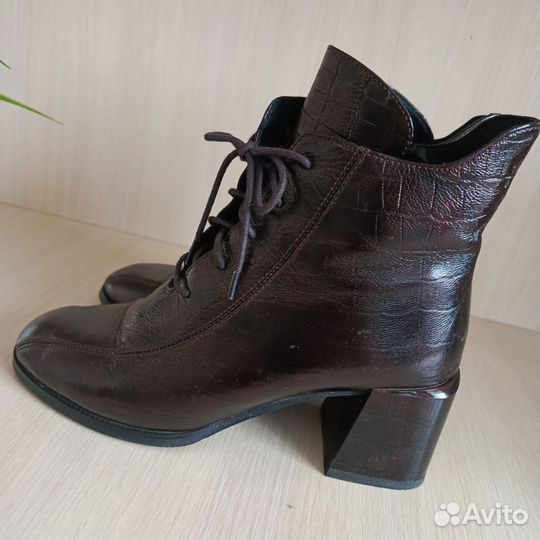 Ботильоны натуральная кожа 38