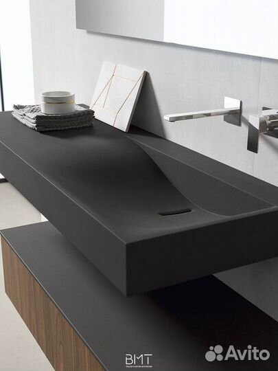 Раковины, подоконники из бетона