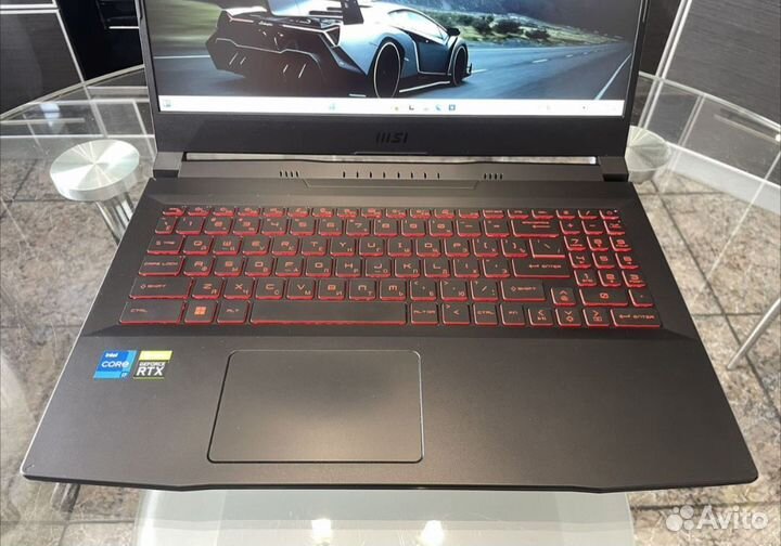 Игровой MSI 17'3-RTX 3050/i5-11400H/16gb/SSD 512gb