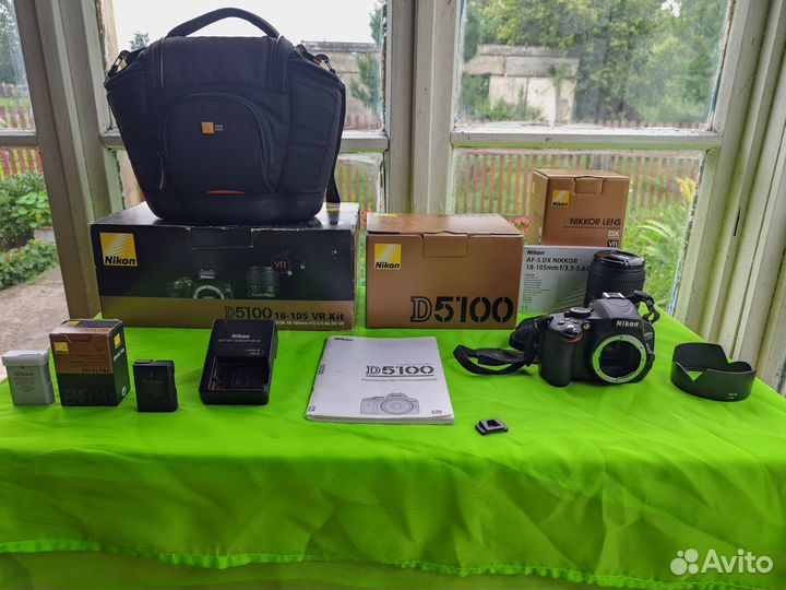 Фотоаппарат Nikon D5100 Kit AF-S 18-105mm