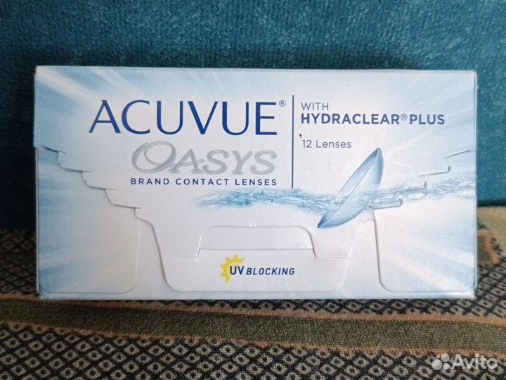 Линзы acuvue oasys -2.0