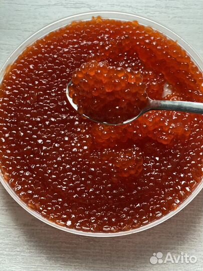 Красная икра нерки/ доставка к столу