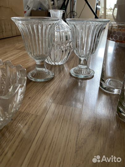 Хрустальные стаканы
