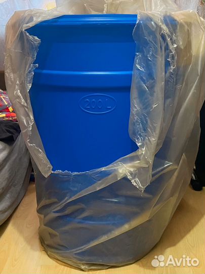 Бочка-бак пластиковая