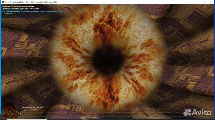 Видеокарта RX 570Sapphir Nitro+ 8Ггб