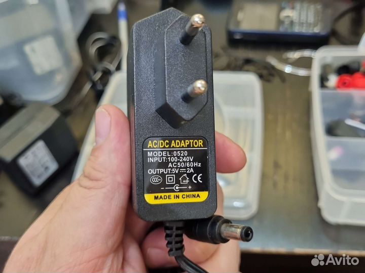 Блок питания адаптер 5в постоянки 2а