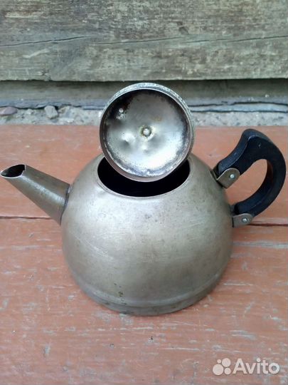 Заварочный чайник, мельхиор, 0.5 литров, СССР