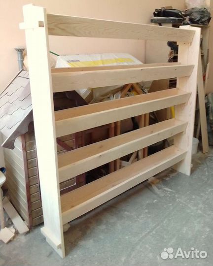 Грядка деревянная садовая