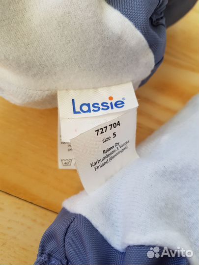 Варежки краги детские lassiе 5 6