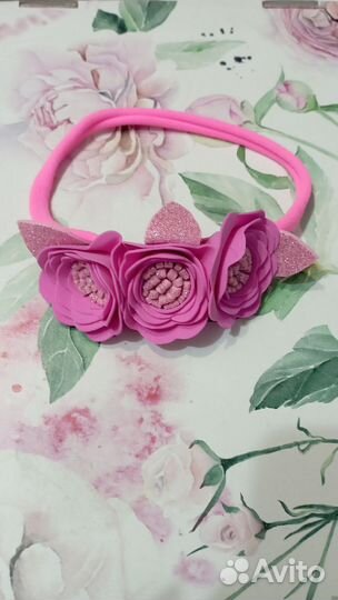 Повязка на голову для девочки