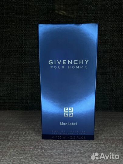 Parfum Givenchy Pour Homme Blue Label 100ml (Euro)