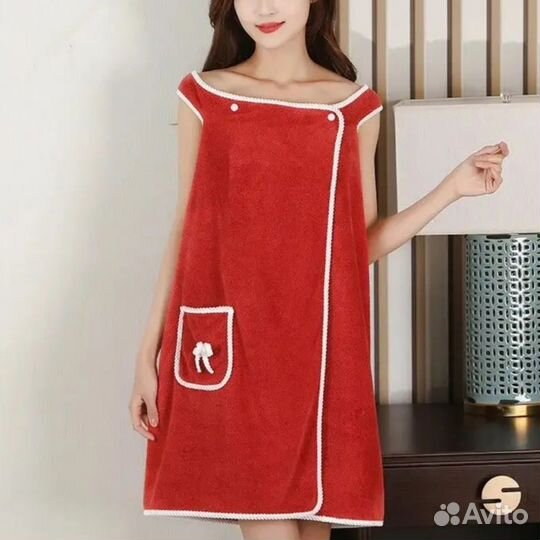 Полотенце халат для сауны