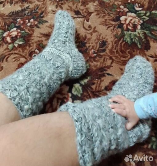 Носки-сапожки домашние