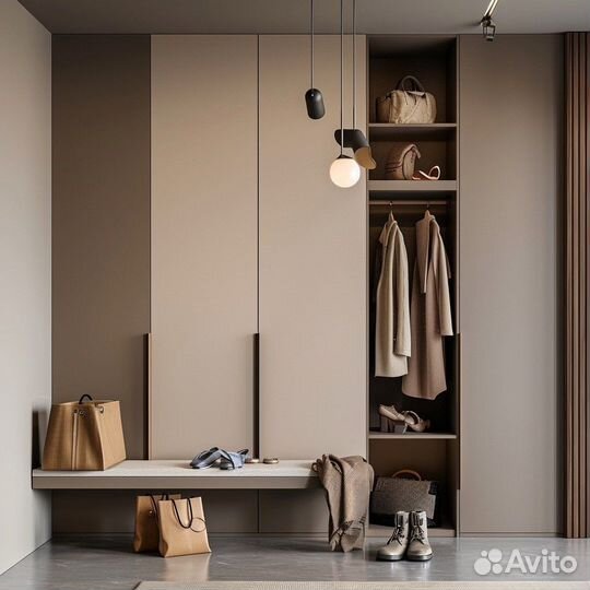 Шкаф распашной Шкаф в прихожую на заказ