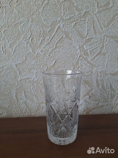 Хрустальные стаканы ГДР 150 мл