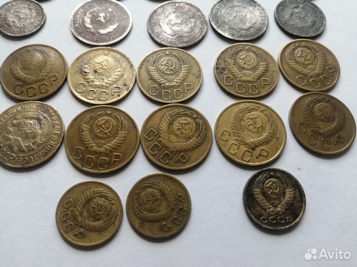 Монеты раннего СССР до 1961