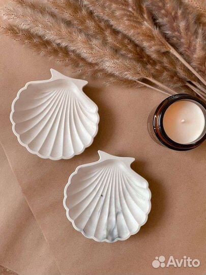 Ракушка из гипса