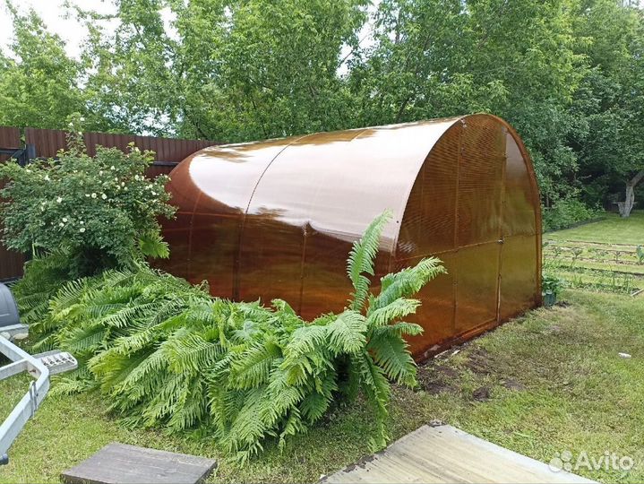 Теплица из поликарбоната