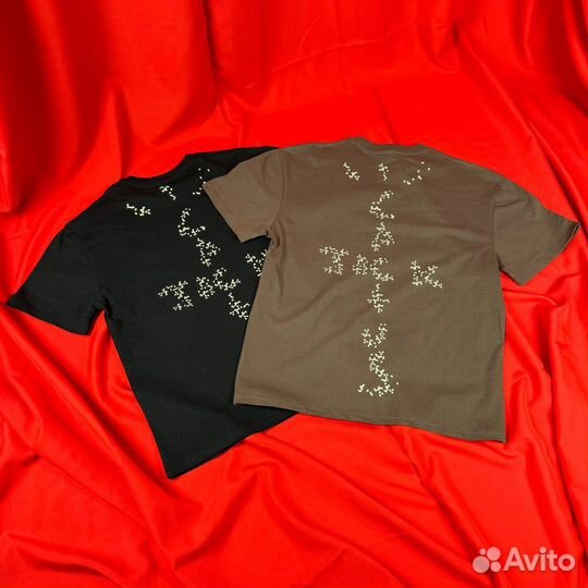 Футболка travis scott Cactus jack mcdonalds