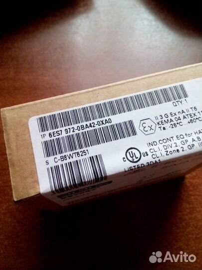 Siemens 6ES7972-0BA42-0XA0 соединитель