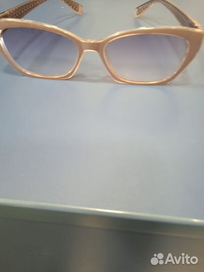 Стильные очки для зрения женские + 1.5 темно серые