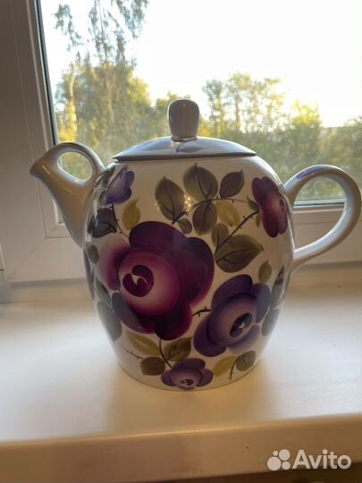 Большой доливной чайник СССР