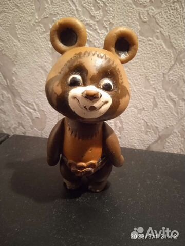 Олимпийский мишка игрушка