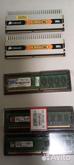 Оперативная память ddr2 все по 1gb