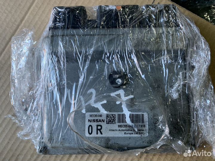 MEC93-040 Блок управления эбу Nissan Note