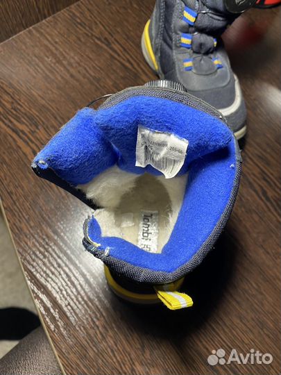 Теплые ботинки 25 размер