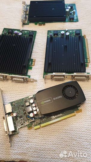 Видеокарты PCI-E16 (30 штук, список)