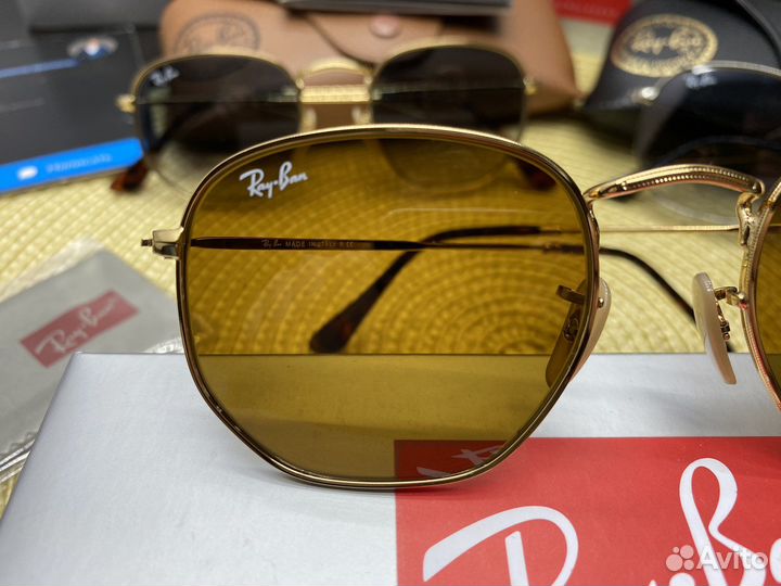 Очки ray ban hexagonal