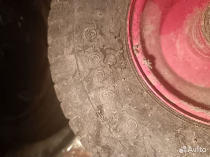 Колесо для тачки 15х6