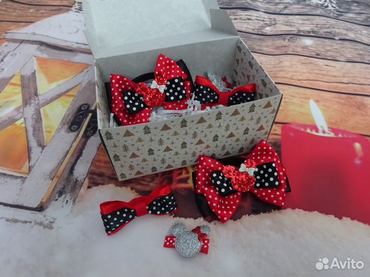 Новогодний подарок - набор для девочек (резиночки
