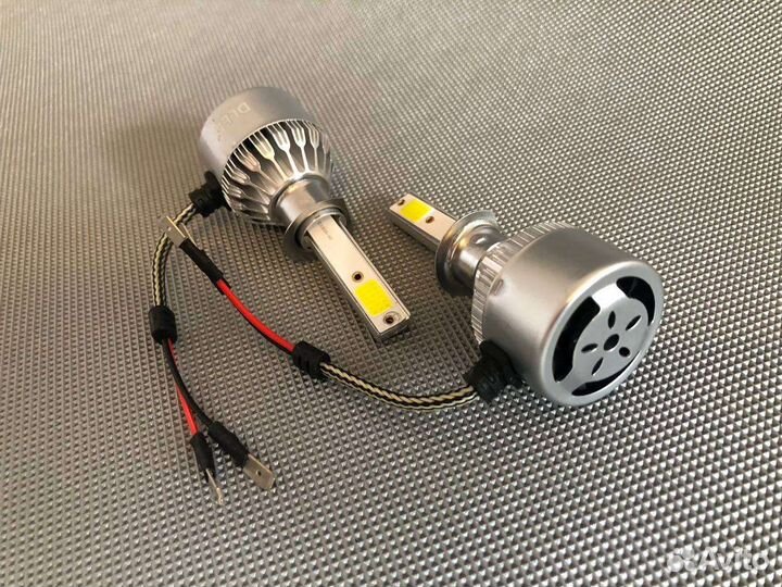 Лампы авто LED H4, H1, H3, H7, H8-H11, HB3, HB4
