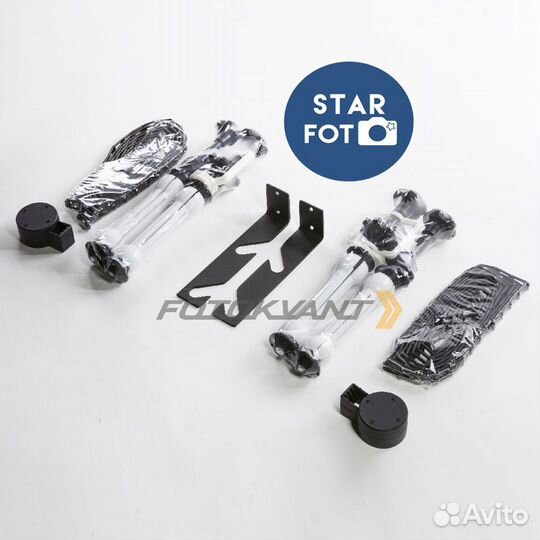 Система установки на 2 фона, настенный потолочный