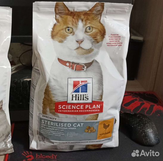 Сухой корм для кошек