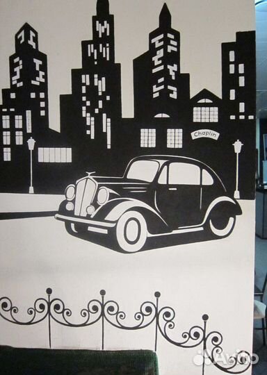 Роспись стен, портрет по фото