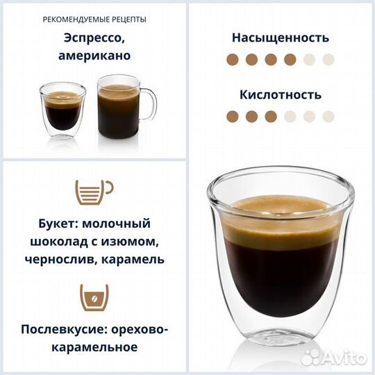DeLonghi Кофе в зернах Signature coffee Africana