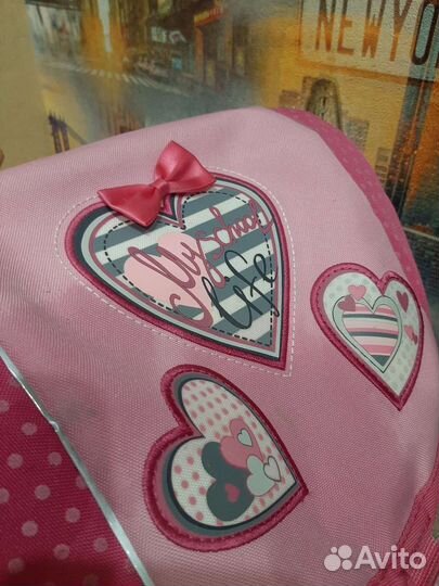 Рюкзак школьный для девочки бу