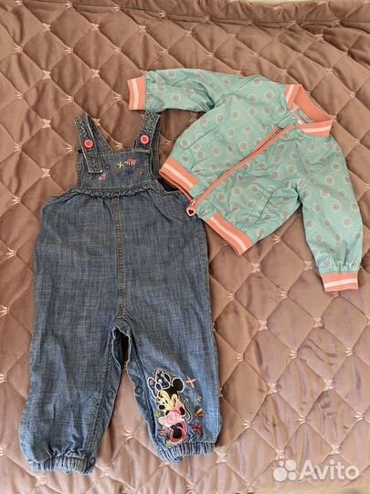 Детские вещи пакетом для девочек 80