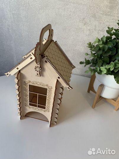 Чайный домик подставка для чайных пакетиков
