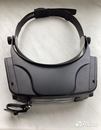 Лупа налобная с подсветкой