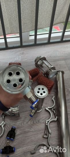 Самогонный аппарат бу 2 дюйма (2 куба в комплекте)