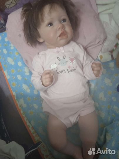 Кукла Реборн силиконовая девочка